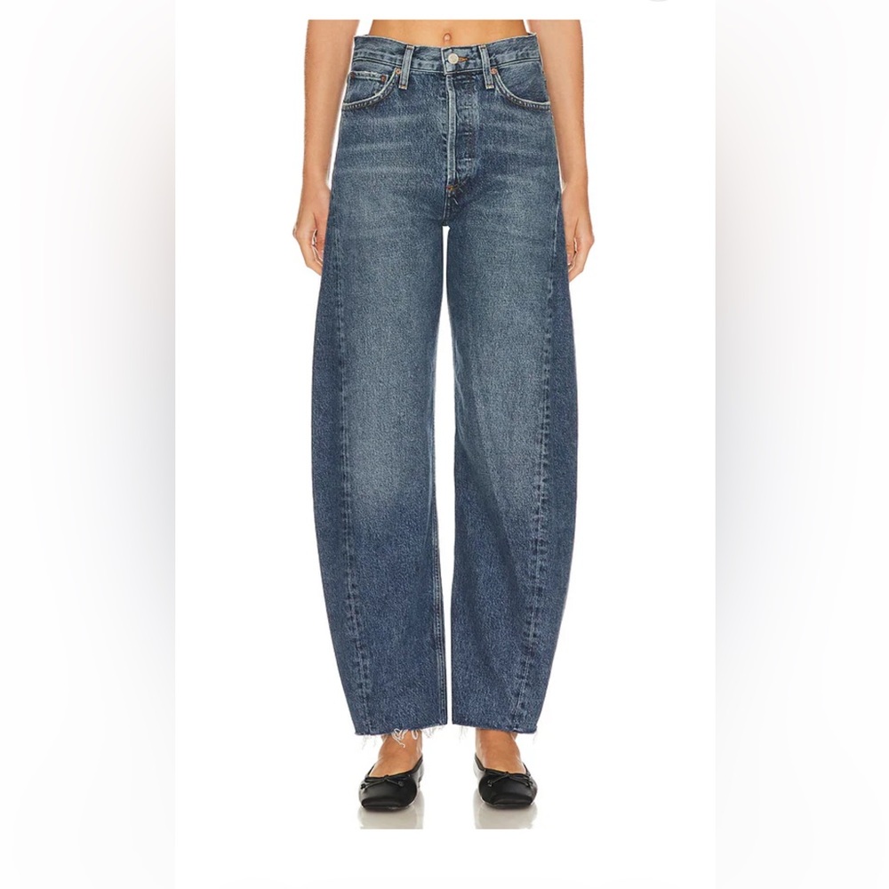 NWOT AGOLDE Luna Pieced Jeans, Control